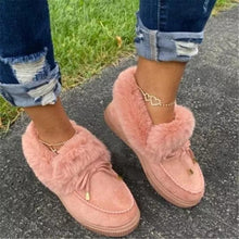 Load image into Gallery viewer, Winter Comfy Suede Casual Fashion Flat Snow Boots