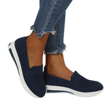 Load image into Gallery viewer, Women's Flyknit Flat Heel Round Toe Comfort Walking Shoes
